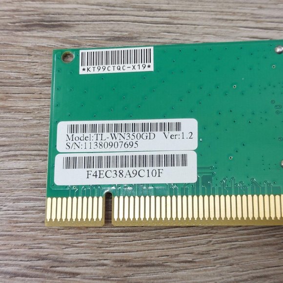 TP-Link 54 Mbps Wireless G PCl Express Adapter Model TL-WN350GD Rev:1.2 - Picture 5 of 10